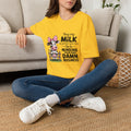 They Say Milk Is Good For Your Teeth - Funny Cow T-Shirt