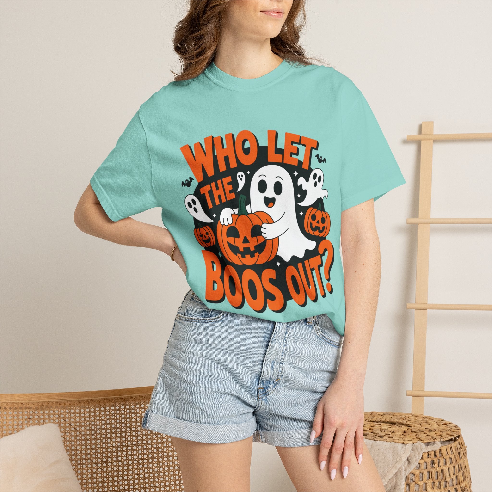 Halloween 'Who Let the Boos Out?' T-Shirt
