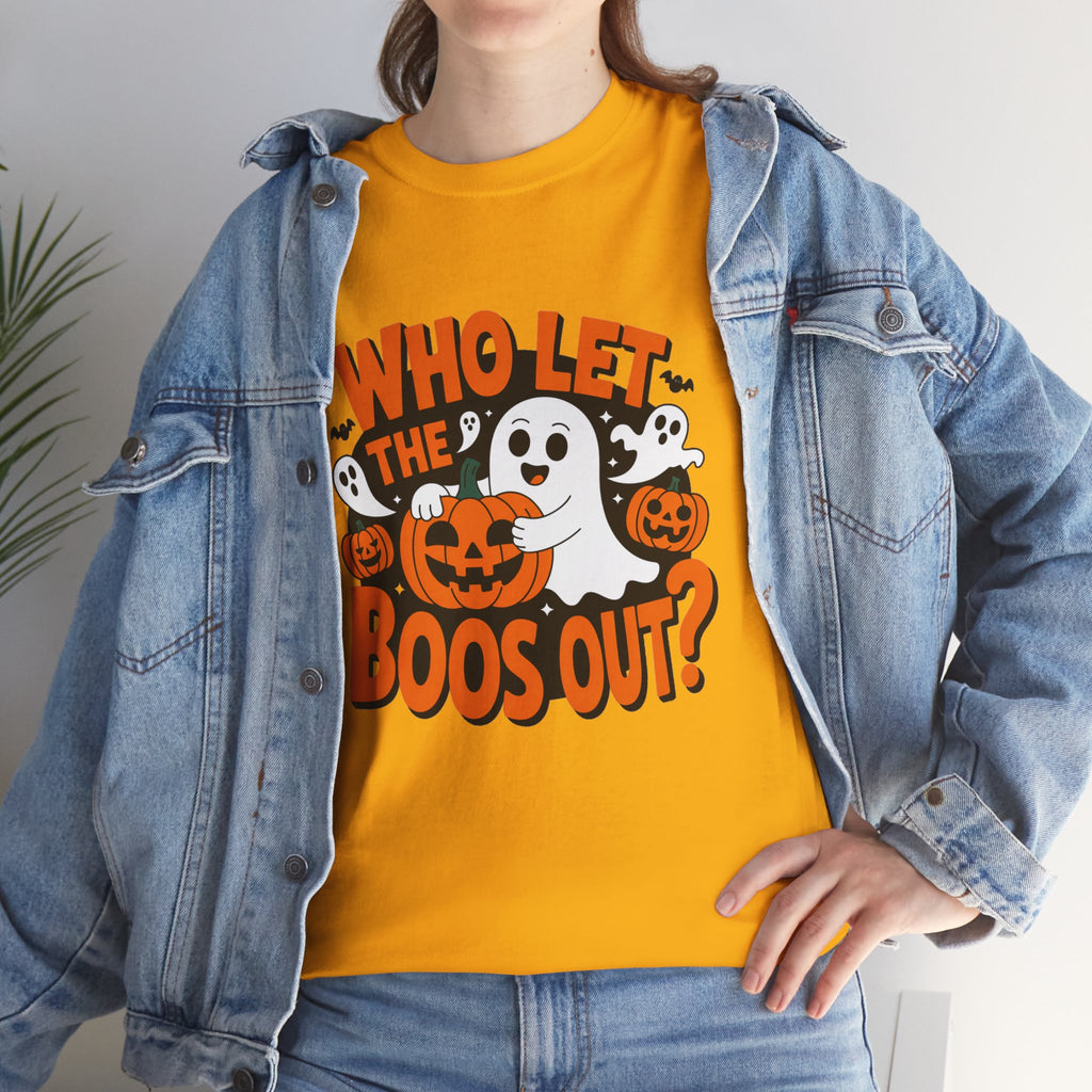Halloween 'Who Let the Boos Out?' T-Shirt