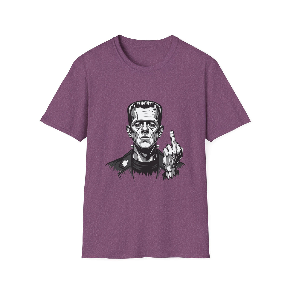 Frankenstein Middle Finger T-Shirt — Funny Gothic Monster Tee