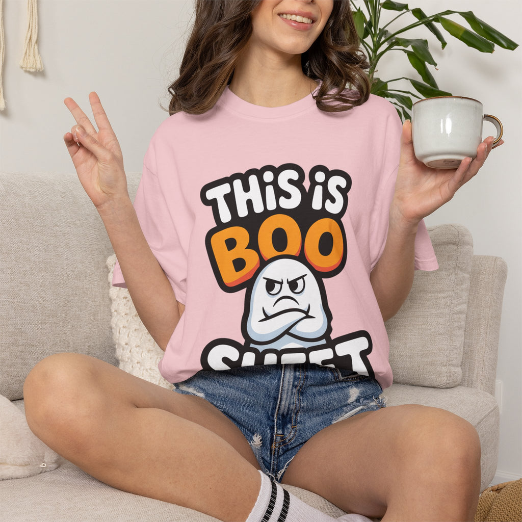 This Is Boo Sheet T-Shirt — Funny Halloween Ghost Tee